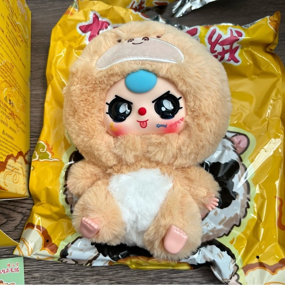 Baby Three Twelve Zodiac Plush Series Blind Box Confirmed Horse Crying Eyes - Picture 2 of 9
